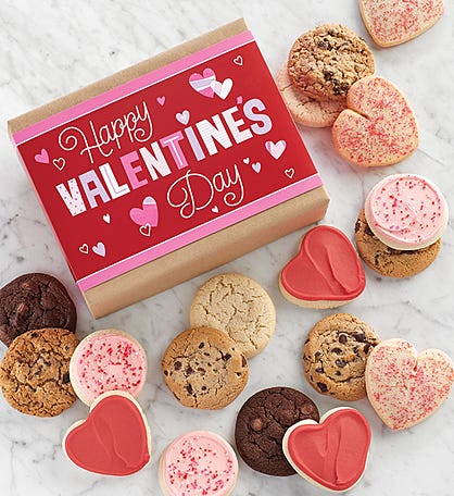 Happy Valentine’s Day Cookie Gift Boxes